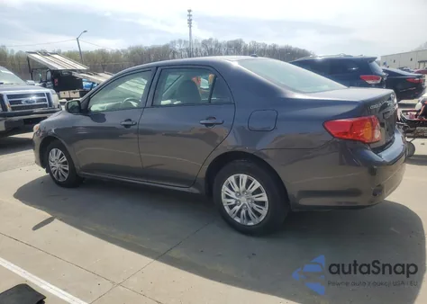 2010 Toyota Corolla Base z USA, uszkodzony, nr VIN JTDBU4EE2A9107931